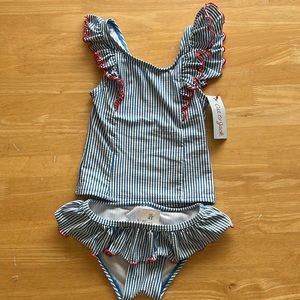 Cat & Jack Seersucker Swim Suit